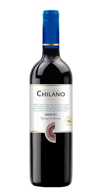 VINHO CHILANO MERLOT 750ML