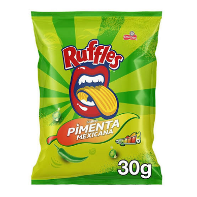 RUFFLES PIMENTA  30G
