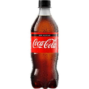 REFRIGERANTE COCA COLA ZERO 600ML