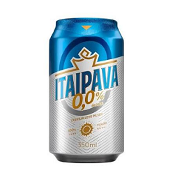 CERVEJA ITAIPAVA 0 ALCOOL 350 ML