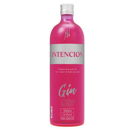 GIN INTENCION MORANGO  900ML
